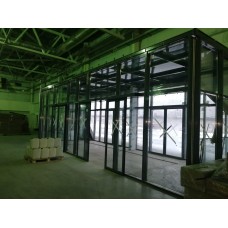 Продажа и Монтаж автоматической двери DORMAKABA Обьект Магазин Петрович .  д. Боброво 4 двери